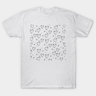 hearts and kisses T-Shirt